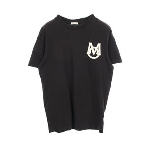 [Used] MONCLER Short-Sleeve T-Shirt with Logo Patch, 8C00021, Cotton, Men's, Used B