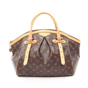 【二手】LOUIS VUITTONTivoli GM Monogram 手提包 M40144 PVC 塗層帆布皮革 Tivoli GM 女士二手 B