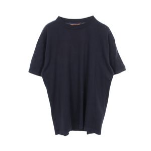 [Used] Louis Vuitton LOUIS VUITTON Knit Sleeve Monogram Short Sleeve RM241 Z34 HQN40W Navy Cotton Short Sleeve Knit Men's Used B