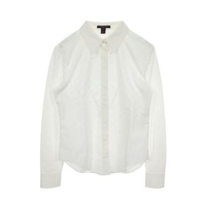 [Used] Louis LOUIS VUITTON Monogram Jacquard Long-Sleeve Cotton Shirt RW192W AQV FHBL14 - Women's - Used A
