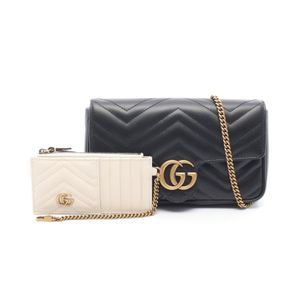 [중고] Gucci 구찌 숄더백 GG 마몬트 스몰 751526AACCE1061 레더 숄더백 여성용 새상품