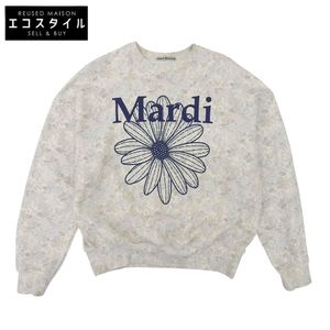 Mardi Mekludi FLEUR FLOWERMARDI SWEATSHIRT (Florescent Sweatshirt) - Men's, Gray/Navy, One Size (Used)