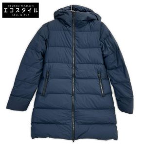 The North Face DW91663 Navy Nylon Windstopper Down Shell Coat, Size M [Used]