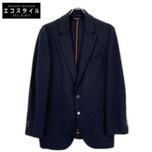 Loro Piana FA12572 Silk x Cashmere Navy Jacket, Size 48 [Used]