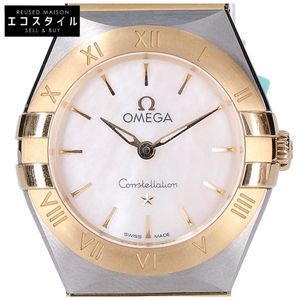 Omega, brand new, unused, 131.20.25.60.05.002, 18K x SS, mother-of-pearl dial, Constellation Manhattan, quartz movement. [Pre-owned]