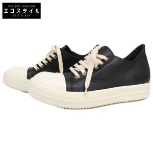 Rick Owens 【Like New】23544 MOUNTAIN FW12 Ramones Leather Low-Cut Sneakers Size 42 【Used】