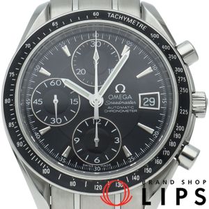 Omega Speedmaster Date Chronograph 40mm 3210.50, Stainless Steel, Men's Watch, Black, Polished, Excellent Condition, Box, Warranty Card Included. [Pre-owned]