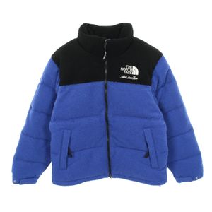 [Used] The North Face Down Jacket, THE NORTH FACE × AIME LEON DORE Casentino Nuptse Jacket, Wool Down Jacket, Unisex