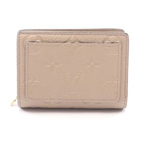 [二手] 路易威登LOUIS VUITTON雙折皮夾 Portefeuille 克萊爾 Monogram Empreinte Tourterelle M29454 Tourterelle 皮革 Portefeuille 克萊爾