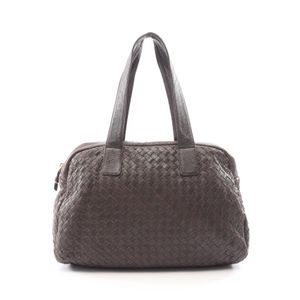 [Used] Bottega BOTTEGA VENETA Tote Bag, Intrecciato, Dark Braun Leather, Women's, Used A