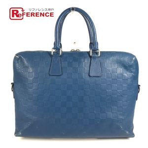 LOUIS VUITTONCA4124 Damier Infini Port Document Jour PDJ 商務包