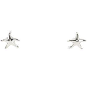 蒂芬妮 (Tiffany & Co.) 海星耳環，925 純銀，約 4.0 克，女士款 [二手]