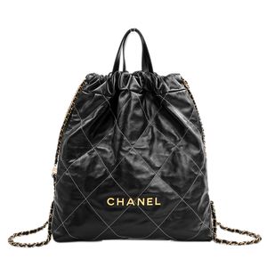 【중고】Chanel 샤넬 22 라지 백팩 AS3313