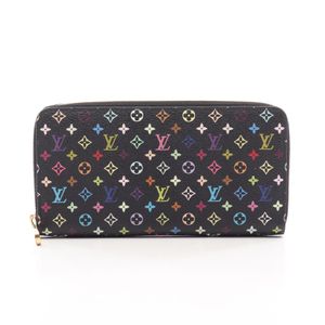 [Used] Louis LOUIS VUITTON Zippy Wallet Round Long Wallet Monogram Multicolor Color Grenade M60243 Noir/Grenade Other Zippy Wallet