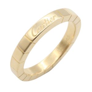 [Used] Cartier Lanieres Ring, K18 (Yellow Gold), Women's Ring, Used A