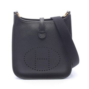 [Used] Hermes HERMES Shoulder Bag Evelyne TPM Black Other Evelyne Amazon TPM Black Women's Unused