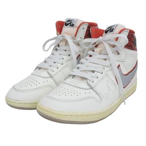 [5 Points] Unused ▲NIKE AWAKE NY AIR SHIP PE SP FN8675-100 Snakeskin High-Top Sneakers White 27cm Men's