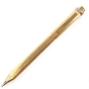 【ポイント5倍】極美品▼Cartier カルティエ ヴィンテージ トリニティ キャップ式 ボールペン ゴールド ケース付き フランス製 メンズ