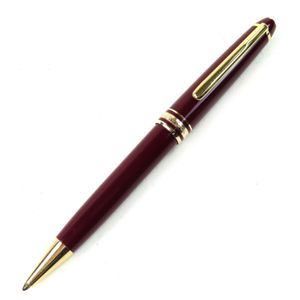 【ポイント5倍】良品△MONTBLANC モンブラン マイスターシュテュック クラシック ホワイトスター ツイスト式 ボールペン ボルドー ゴールド 西ドイツ製 メンズ