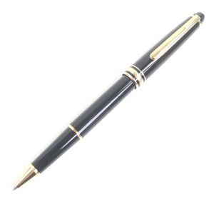 【ポイント5倍】良品□MONTBLANC モンブラン マイスターシュテュック クラシック Pix キャップ式 ボールペン ブラック ゴールド ドイツ製 メンズ