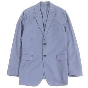[5 Points] Excellent Condition □ DIOR Dior Homme 933C204A4736 100% Cashmere Single Unstructured Tailored Jacket Blue Size 50 Made in Italy Authentic Men's