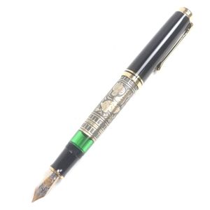 【ポイント5倍】極美品□PERIKAN ペリカン M900 スーベレーン ビッグトレド ペン先18K Fニブ キャップ式 万年筆 ブラック ゴールド ケース付き ドイツ製 メンズ