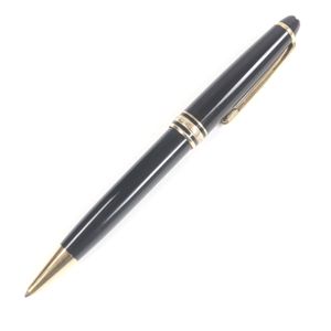 良品□MONTBLANC モンブラン マイスターシュテュック クラシック ツイスト式 ボールペン ブラック ゴールド ドイツ製 メンズ 筆記確認済み