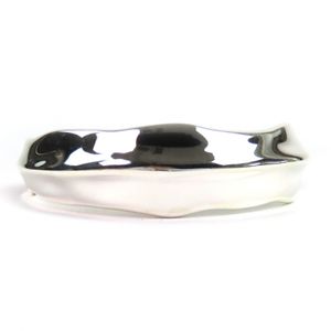 [5 Points] Excellent Condition △ TIFFANY&Co. Tiffany Leaf Bangle 925 Old Tiffany Accessory Bracelet Silver Weight 30.4g Women's