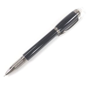 極美品□MONTBLANC モンブラン スターウォーカー ファインライナー キャップ式 ネームペン ボールペン ミッドナイトブラック シルバー ドイツ製 メンズ