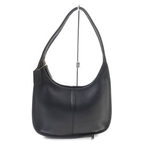 【5積分】成色極佳★ COACH老款 Coach 9025 Ergo 稀有吊飾，含手套皮單肩包，黑色女士款