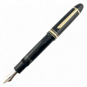 【ポイント5倍】美品▲MONTBLANC モンブラン マイスターシュテュック 149 14K Mニブ ホワイトスター 万年筆 ブラック ゴールド ドイツ製 メンズ