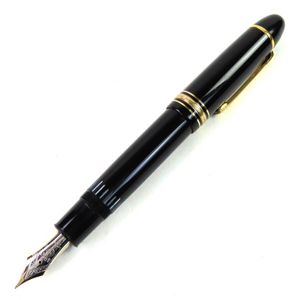 【ポイント5倍】良品△MONTBLANC モンブラン マイスターシュテュック 149 Mニブ ペン先14K ホワイトスター 万年筆 ブラック ドイツ製 メンズ オススメ◎