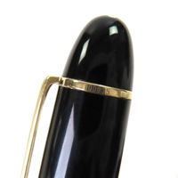 【ポイント5倍】良品▼MONTBLANC モンブラン マイスターシュテュック 149 18K ホワイトスター 万年筆 ブラック ゴールド ドイツ製 メンズ