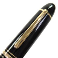 【ポイント5倍】良品▼MONTBLANC モンブラン マイスターシュテュック 149 18K ホワイトスター 万年筆 ブラック ゴールド ドイツ製 メンズ