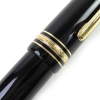 【ポイント5倍】良品△MONTBLANC モンブラン マイスターシュテュック 149 ペン先14K Fニブ ホワイトスター 万年筆 ブラック ゴールド 西ドイツ製 メンズ