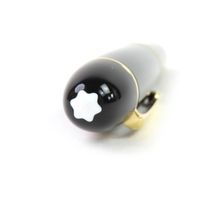【ポイント5倍】良品△MONTBLANC モンブラン マイスターシュテュック 149 ペン先14K Fニブ ホワイトスター 万年筆 ブラック ゴールド 西ドイツ製 メンズ