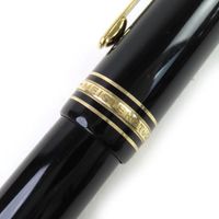 【ポイント5倍】良品△MONTBLANC モンブラン マイスターシュテュック 149 ペン先14K Fニブ ホワイトスター 万年筆 ブラック ゴールド 西ドイツ製 メンズ
