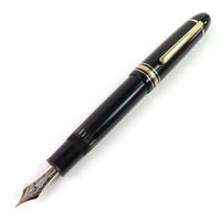 【ポイント5倍】良品△MONTBLANC モンブラン マイスターシュテュック 149 ペン先14K Fニブ ホワイトスター 万年筆 ブラック ゴールド 西ドイツ製 メンズ