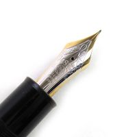 【ポイント5倍】良品△MONTBLANC モンブラン マイスターシュテュック 149 ペン先14K Fニブ ホワイトスター 万年筆 ブラック ゴールド 西ドイツ製 メンズ