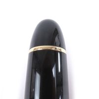 【ポイント5倍】美品□MONTBLANC モンブラン マイスターシュテュック 149 ペン先18K Mニブ キャップ式 万年筆 ブラック ゴールド ドイツ製 メンズ