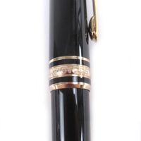 【ポイント5倍】極美品□MONTBLANC モンブラン マイスターシュテュック モーツァルト ツイスト式 シャープペンシル ブラック ゴールド ドイツ製 メンズ 筆記確認済み