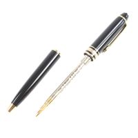 【ポイント5倍】極美品□MONTBLANC モンブラン マイスターシュテュック モーツァルト ツイスト式 シャープペンシル ブラック ゴールド ドイツ製 メンズ 筆記確認済み