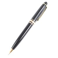 【ポイント5倍】極美品□MONTBLANC モンブラン マイスターシュテュック モーツァルト ツイスト式 シャープペンシル ブラック ゴールド ドイツ製 メンズ 筆記確認済み