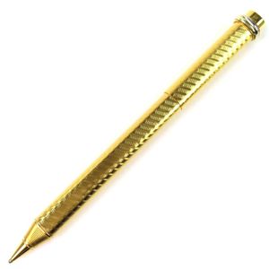 【ポイント5倍】極美品△Cartier カルティエ ヴィンテージ トリニティ 螺旋柄 キャップ式 ボールペン ゴールド ケース付き フランス製 メンズ オススメ◎