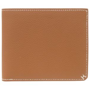 Like New Hermes H Sellier Compact Wallet Color Gold Silver Hardware W Stamp (2024) Bi-fold Wallet 1305 [Used] HERMES