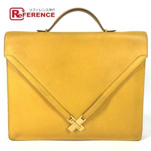HERMES Vintage Kelly Cloth Business Bag