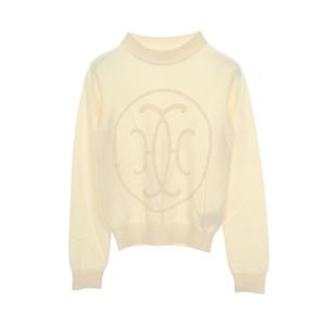 [Used] Hermes HERMES Knit H-Lift Crew Neck 2H2631D1 Cashmere Sweater Women's Used A
