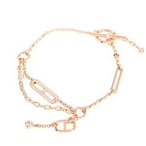 [Used] Hermes Chaine d'Ancre Chaos H222413B