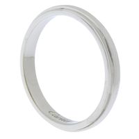 Cartier D'Amour Wedding Ring, Size 6, B4093946, Pt950 Platinum, Approx. 2.7g , Women's [Used]