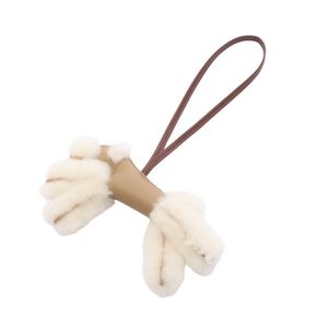 [Used] Hermes HERMES Charm Buddy Charm Beige Malfa Rouge Sellier Beige Malfa/Rouge Sellier Mouton Buddy Charm Beige Malfa/Rouge Sellier